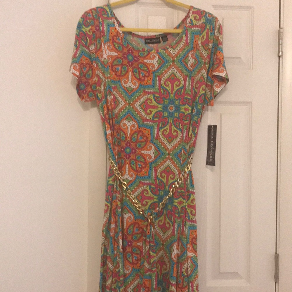 Multi-Colored Maxi Dress
